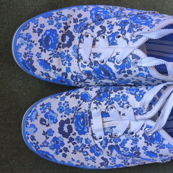 Keds floral canvas shoe sneaker - Picture 2 of 4